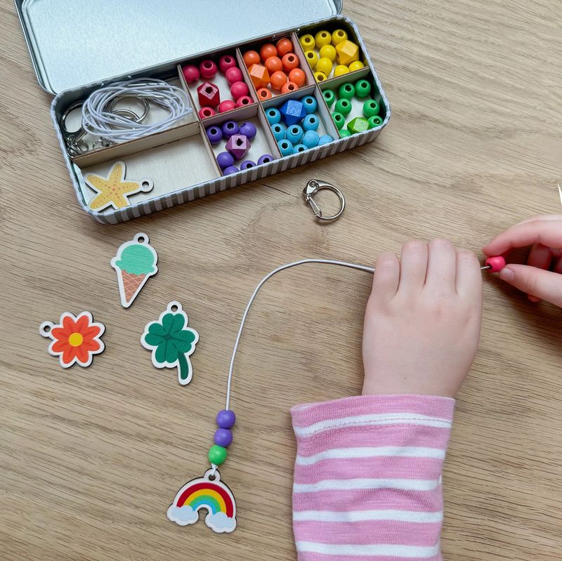 DIY Hobbysett - Nøkkelringer Lucky (5 stk) | Neogrün