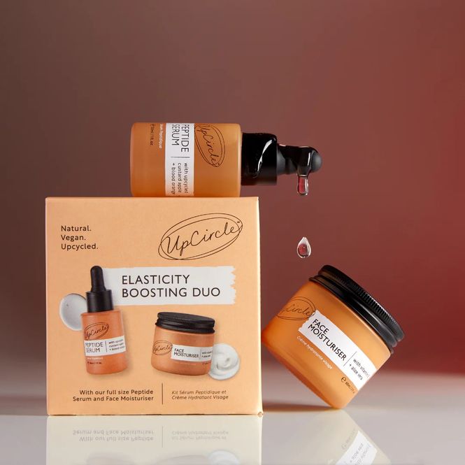 Hovedbilde Elastisitetsboost-Duo - Peptidserum & Fuktighetskrem