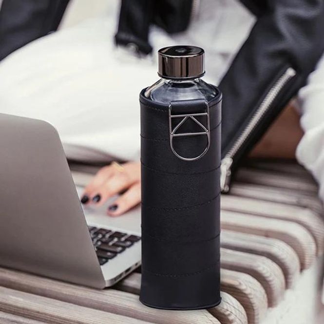 Hovedbilde Drikkeflaske i Glass - Graphite (750 ml)