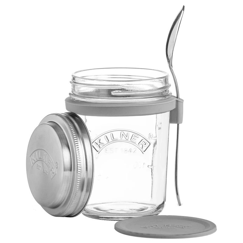 Frokostsett - Müsliglass m/Skje | Kilner