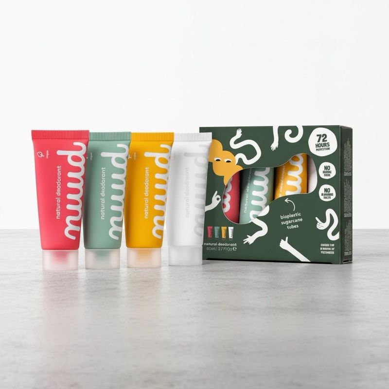 Nuud Deodorant - Family Pack (4-pk)