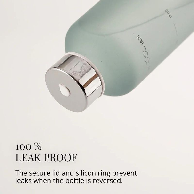 Drikkeflaske i Glass - Water O'clock (750 ml)