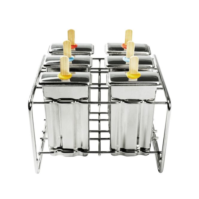 Hovedbilde Ispinneformer (6-pk) - Rustfritt Stål | Pulito