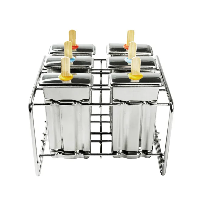 Hovedbilde Ispinneformer (6-pk) - Rustfritt Stål | Pulito