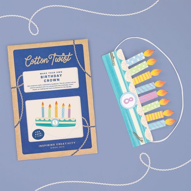 Hovedbilde DIY-Kit Bursdagskrone | Cotton Twist
