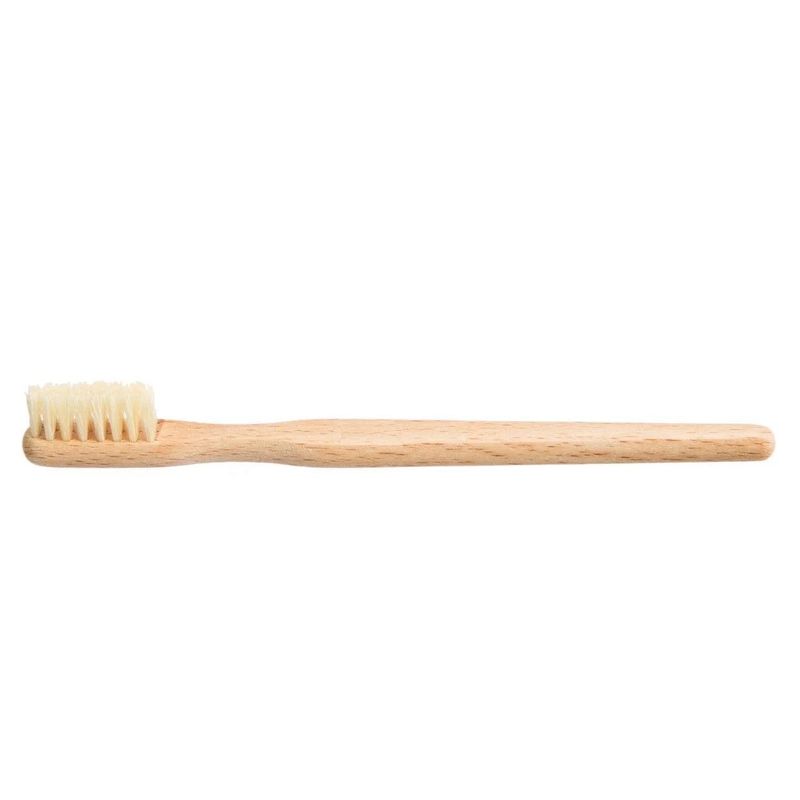 PlastfriTannbørste Medium - Bøketre & Naturbust | Novela