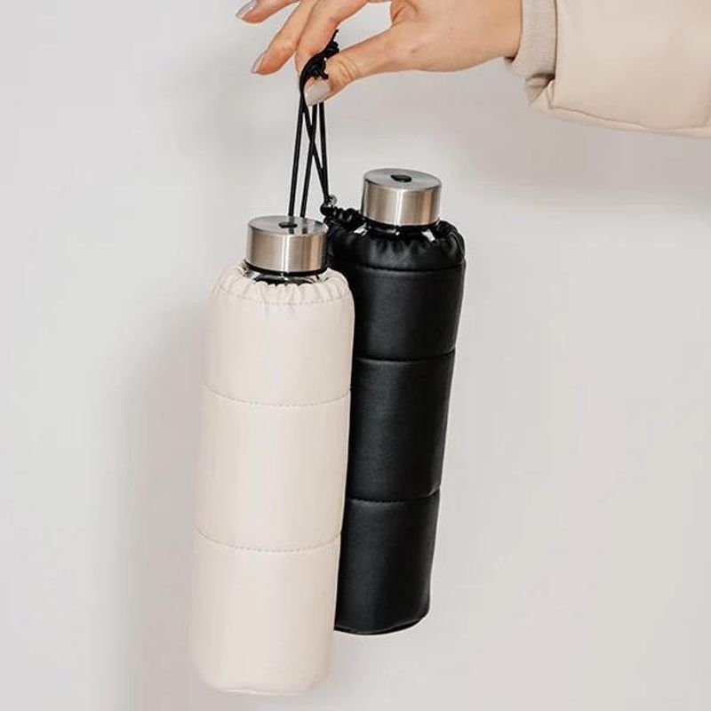 Drikkeflaske i Glass - Puffy Cream (750 ml)