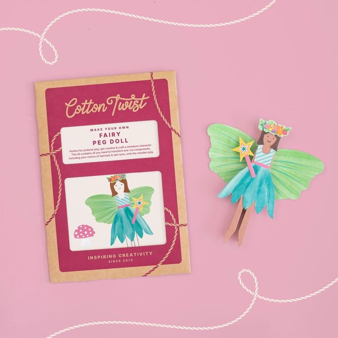 Hovedbilde DIY-Kit - Fairy Pegdoll
