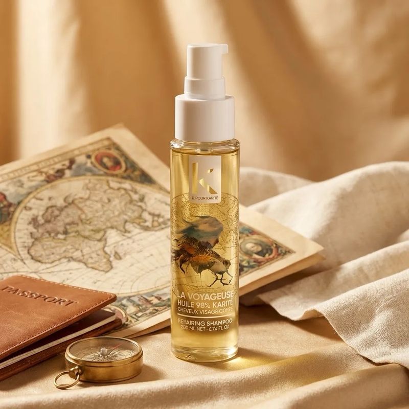 Økologisk Shea Oil (50 ml) - Hud & Hår | K pour Karité