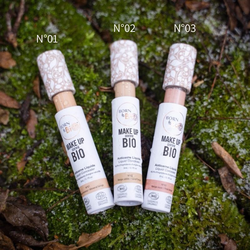 Organic Liquid Concealer - N°1 Mineral Beige | Born to Bio