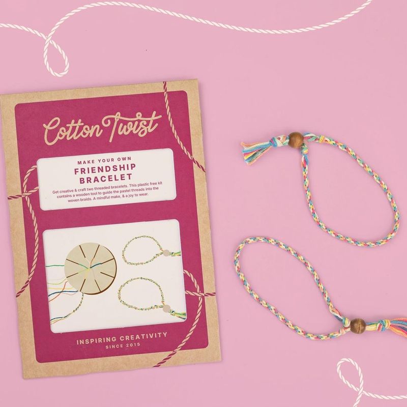 DIY-Kit - Vennskapsarmbånd (2 stk) | Cotton Twist