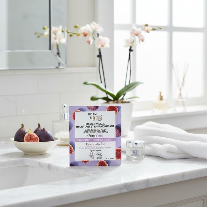 Ansiktsmaske for Tørr Hud | Born to Bio