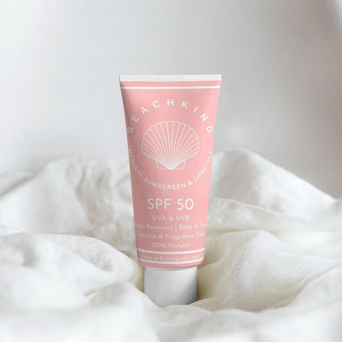 Hovedbilde Solkrem SPF 50 - Duftfri (100 ml) | Beachkind 