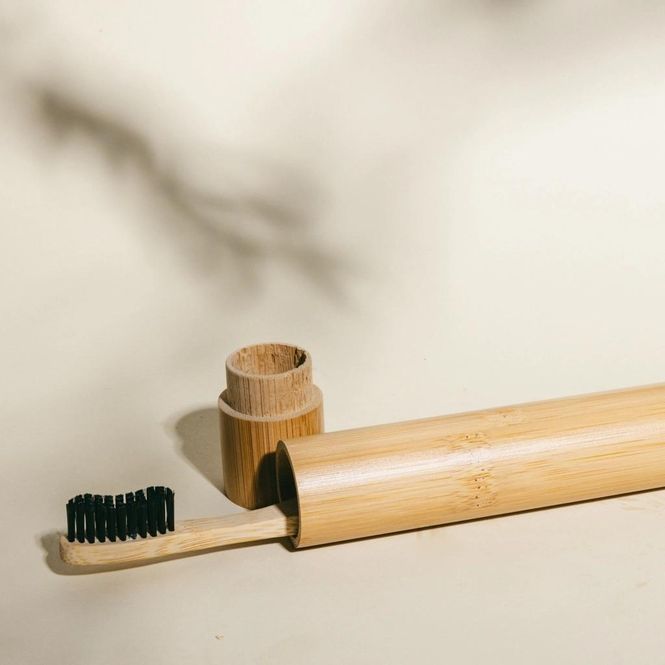 Hovedbilde Reiseetui til Tannbørste - Bambus