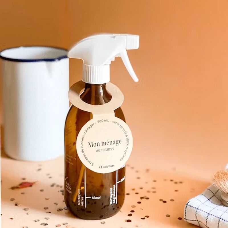 Sprayflaske til DIY-rengjøringsmiddel (500 ml)