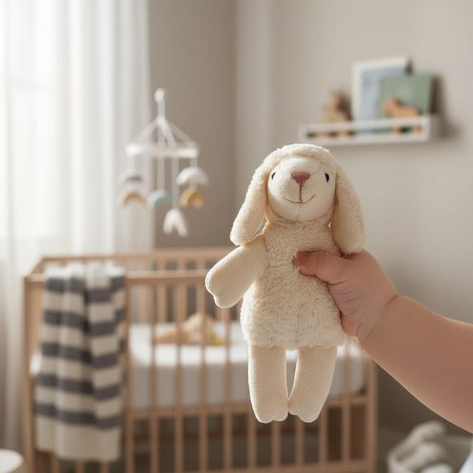 Hovedbilde Lily Lam Bamse - Økologisk Bomull | Senger Naturwelt