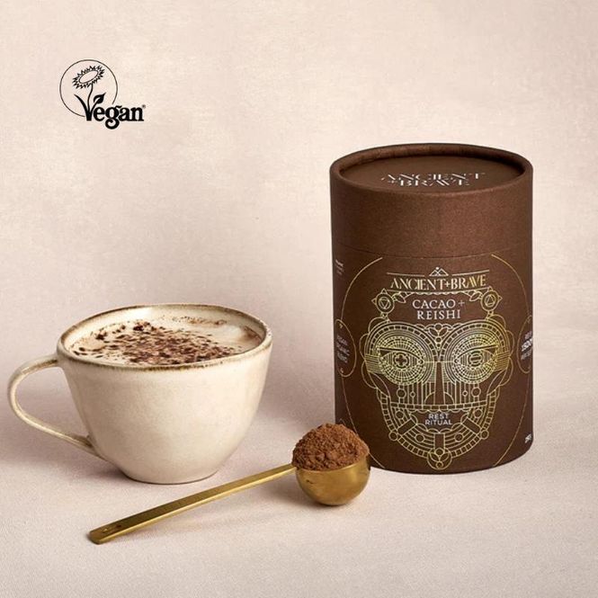 Hovedbilde Raw Cacao + Reishi (250 g) | Ancient + Brave