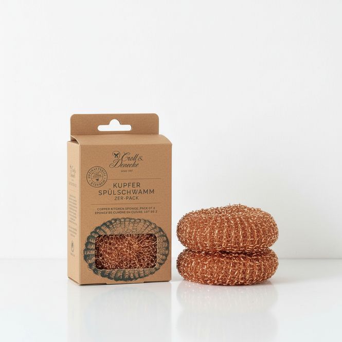 Hovedbilde Oppvasksvamper - Kobber (2-pk)