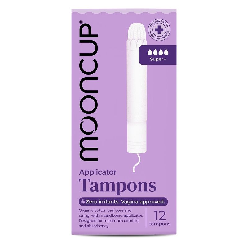 Tamponger m/Applikator - 100 % Økologisk Bomull | Mooncup