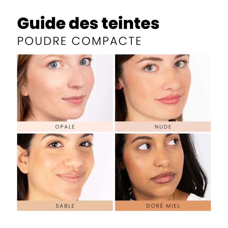 Compact Powder - 01 Opal | Charlotte Bio
